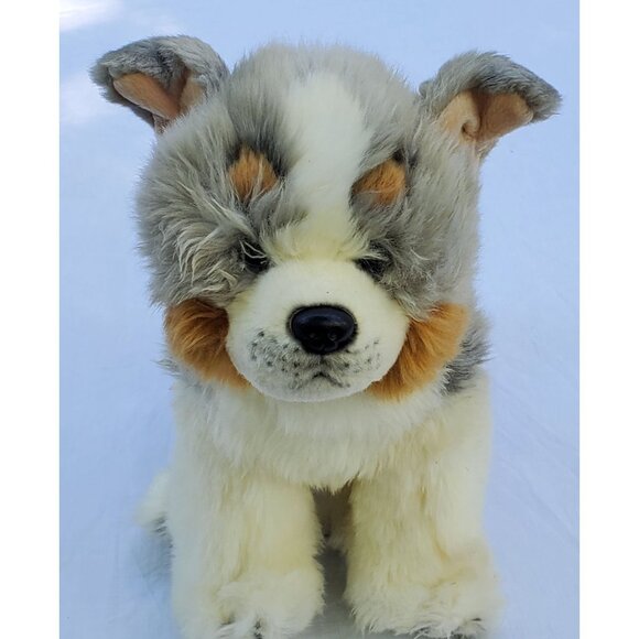 Bearington Collection Plush Puppy Dog 11" Stuffed Animal plus 4" Tail - Picture 10 of 10